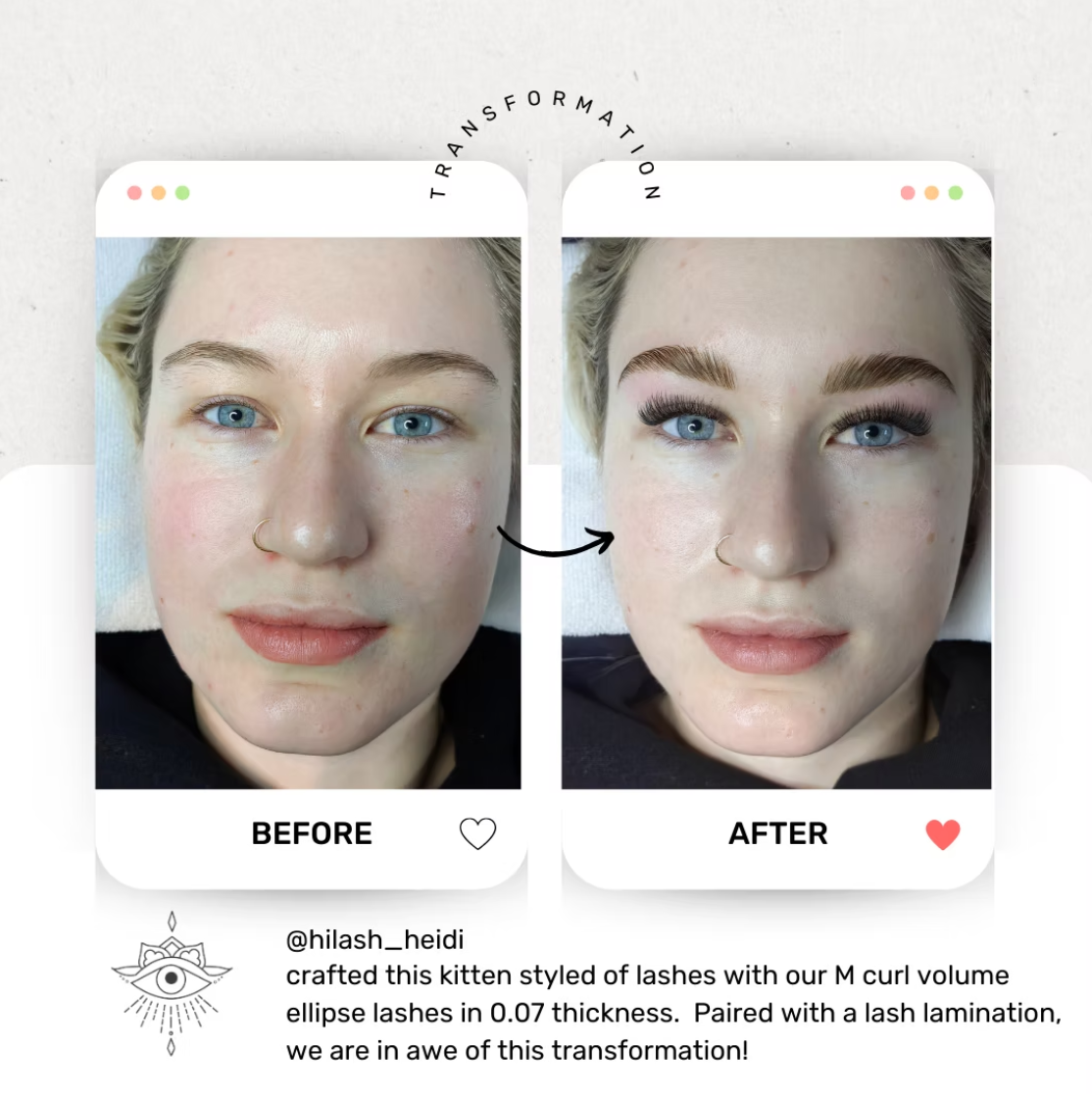 Volume Ellipse Flat lashes